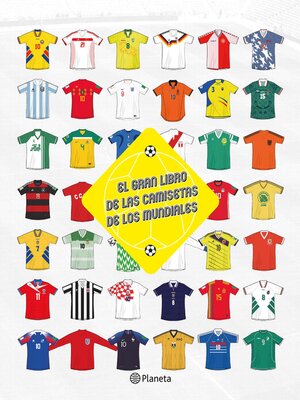 cover image of El gran libro de las camisetas de los mundiales